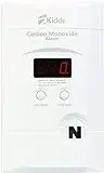 Kidde Nighthawk Carbon Monoxide Detector, AC-Plug-In with...