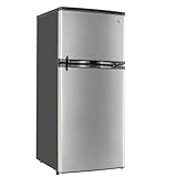 RecPro RV Refrigerator Stainless Steel | 12V | 2 Door Fridge...