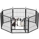 FXW Rollick Dog Playpen, 24" Height for Puppies/Small Dogs,...