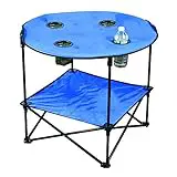 Camping Table Portable Camping Side Table for Outdoor...