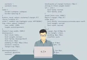 Illustration of Computer Programmer