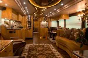 Luxury Motorhome Interior