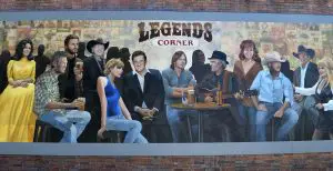 Nashville Wall Mural Country Stars
